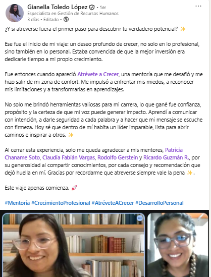 Testimonio de Gianella Toledo López